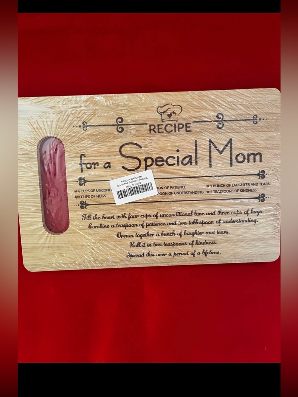 Special Mom Cutting Board Gift
